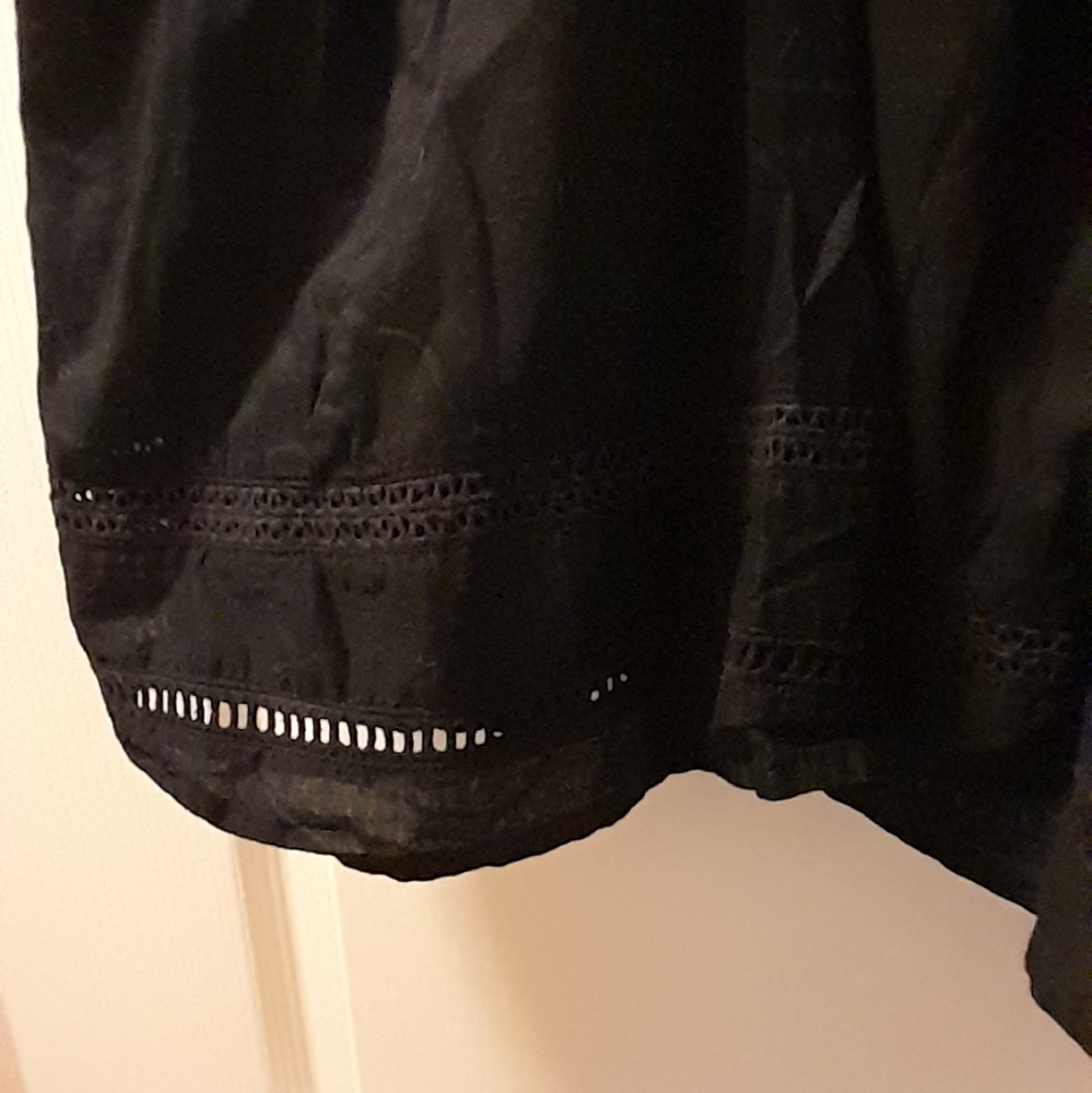 Merona ❄️ women black skirt large - Picture 3 of 6